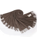 612020 100% Yak Luxury Double Side Natural Color Weave Blanket